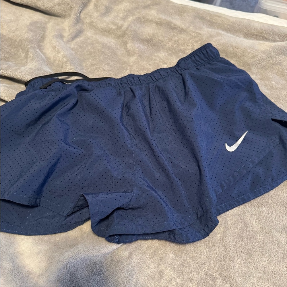 Nike Navy Blue Athletic Shorts
